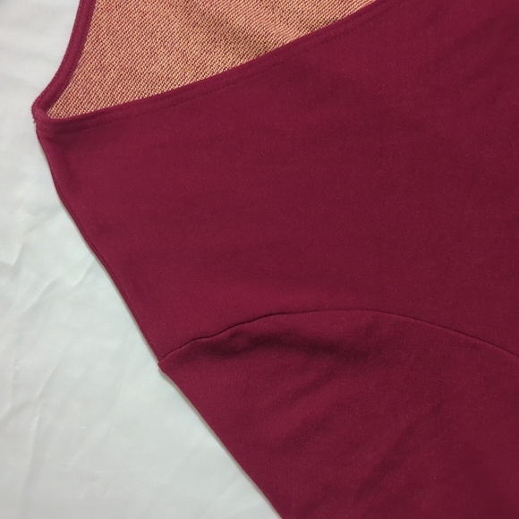NWT Fabletics Mandy Side Tie Top, Color Cherry Burst/Fresh Apricot Size 4X - Picture 7 of 16